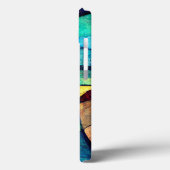 Farbenfrohe gestanzte Glasentnahme Case-Mate iPhone Hülle (Rückseite / Links)