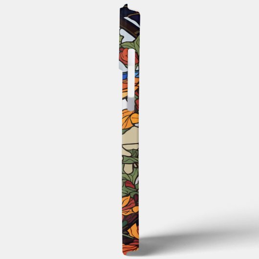 Farbenfrohe gestanzte Gläser Case-Mate iPhone Hülle (Rückseite / Links)