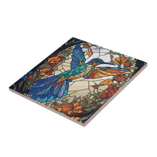 Farbenfrohe gestanzte Gläser Fliese (Seite)