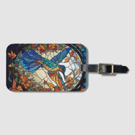 Farbenfrohe gestanzte Gläser Gepäckanhänger