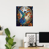 Farbenfrohe gestanzte Gläser Poster (Heimbüro)