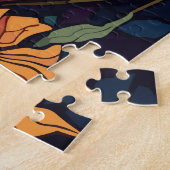 Farbenfrohe gestanzte Gläser Puzzle (Seite)