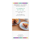 Farbenfrohe, gestanzte Glaskonstruktionen - kunden Werbekarte (Hinten)