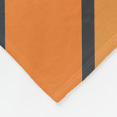 Farbenfrohe gestreifte 70er 80er Classic Retro Str Fleecedecke (Ecke)