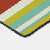 Farbenfrohe gestreifte Schreibtischmatte (Ecke)