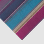 Farbenfrohe gestreifte Stoffgewebe Gewebe Seidenpapier (Ausschnitt)