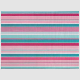 Farbenfrohe gestreifte Stoffgewebe Gewebe Seidenpapier