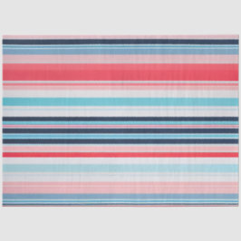 Farbenfrohe gestreifte Stoffgewebe Gewebe Seidenpapier