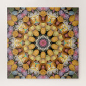 Farbenfrohe gestrichene Eier Mandala Puzzle (Horizontal)
