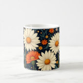 Farbenfrohe gestrichene Tage Kaffeetasse (Mittel)