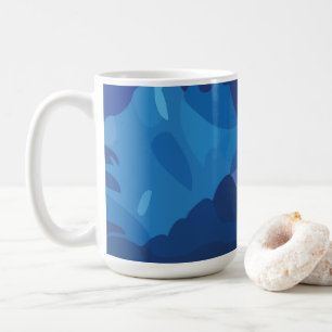 Farbenfrohe Gewitterwolken Kaffeetasse