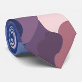 Farbenfrohe Gewitterwolken Krawatte (Gerollt)