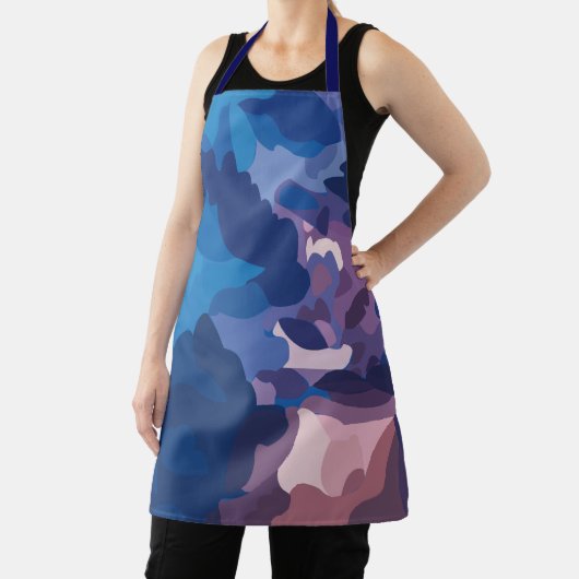 Farbenfrohe Gewitterwolken Schürze (InSitu)