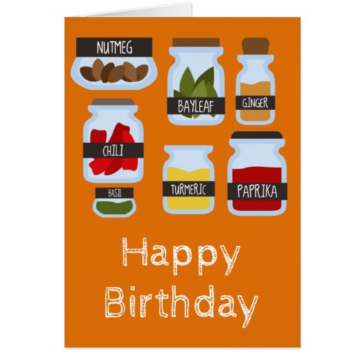 Farbenfrohe Gewürzgläser Kochkunst (Vorne)