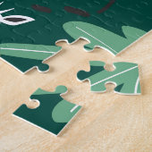 Farbenfrohe Giraffen: Dekoratives Tiermuster. Puzzle (Seite)