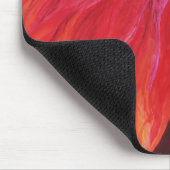Farbenfrohe Girl Cry surreale Emotion Kunst Mousepad (Ecke)