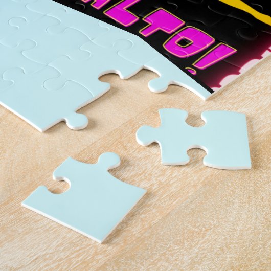 Farbenfrohe Girls Gymnastik - Muster Puzzle (Seite)