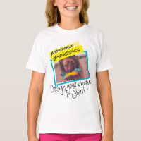 Farbenfrohe Girls Template TShidts mit Bildern und