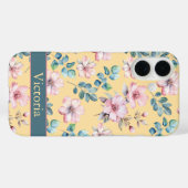 Farbenfrohe Girly Floral iPhone / iPad Fall Case-Mate iPhone Hülle (Rückseite (Horizontal))