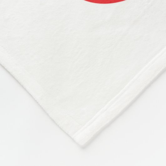 Farbenfrohe Gitarre Fleecedecke (Ecke)