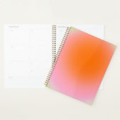 Farbenfrohe glänzende Linse Grün Rosa Orange Planer (Anzeige)