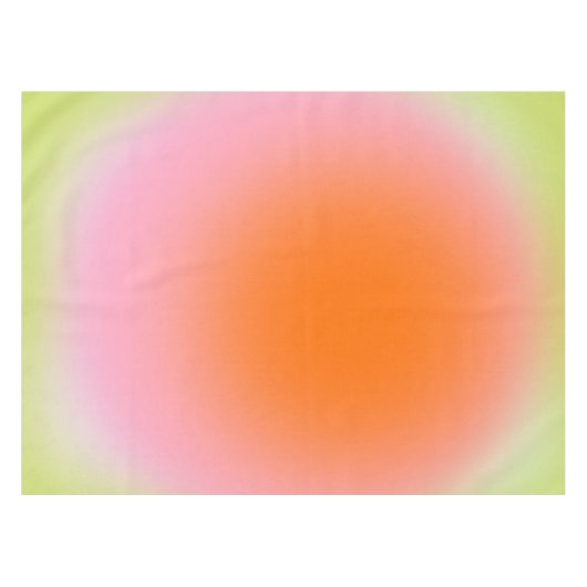 Farbenfrohe glänzende Linse Grün Rosa Orange Tischdecke (Vorderseite (Horizontal))