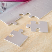 Farbenfrohe Glasherzen Puzzle (Seite)