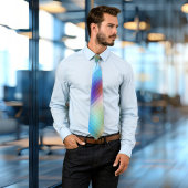 Farbenfrohe Glasmosaik Schachte Krawatte