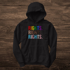 Farbenfrohe Gleichberechtigung - LGBTQ-Stolz Hoodie