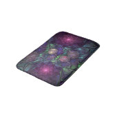 Farbenfrohe Glitterwochen Modernes Abstraktes Frak Badematte (Schrägansicht)