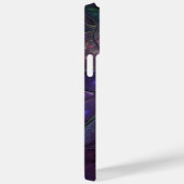 Farbenfrohe Glitterwochen Modernes Abstraktes Frak Case-Mate iPhone Hülle (Rückseite / Rechts)