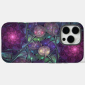 Farbenfrohe Glitterwochen Modernes Abstraktes Frak Case-Mate iPhone Hülle (Rückseite (Horizontal))