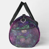 Farbenfrohe Glitterwochen Modernes Abstraktes Frak Duffle Bag (Rechts)