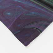 Farbenfrohe Glitterwochen Modernes Abstraktes Frak Fleecedecke (Ecke)
