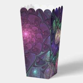 Farbenfrohe Glitterwochen Modernes Abstraktes Frak Geschenkschachtel