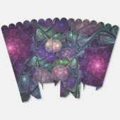 Farbenfrohe Glitterwochen Modernes Abstraktes Frak Geschenkschachtel (Ungeklappt)