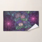 Farbenfrohe Glitterwochen Modernes Abstraktes Frak Handtuch (Handtuch)