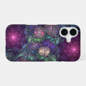 Farbenfrohe Glitterwochen Modernes Abstraktes Frak iPhone 16 Hülle (Rückseite (Horizontal))