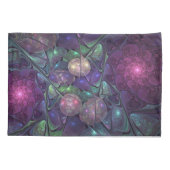 Farbenfrohe Glitterwochen Modernes Abstraktes Frak Kissenbezug (Rückseite)