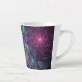 Farbenfrohe Glitterwochen Modernes Abstraktes Frak Milchtasse (Rechts)