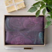 Farbenfrohe Glitterwochen Modernes Abstraktes Frak Seidenpapier (Geschenk)