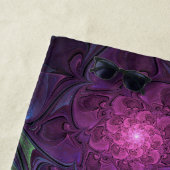 Farbenfrohe Glitterwochen Modernes Abstraktes Frak Strandtuch (Beispiel)