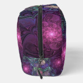 Farbenfrohe Glitterwochen Modernes Abstraktes Frak Waschbeutel (Rechts)