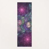 Farbenfrohe Glitterwochen Modernes Abstraktes Frak Yogamatte (Vorderseite)