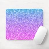 Farbenfrohe Glitzer & Glitzern Modernes Design Mousepad (Mit Mouse)