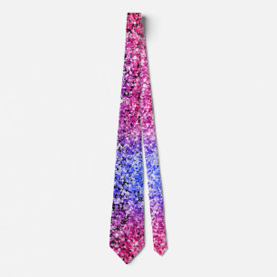 Farbenfrohe Glitzer Glitzern Neck Tie Krawatte