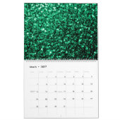 Farbenfrohe Glitzern - Terminkalender 2025 Kalender (Mär 2027)