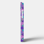 Farbenfrohe glitzernde Mermaid-Skalen Case-Mate iPhone Hülle (Rückseite / Links)