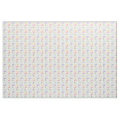 Farbenfrohe glückliche KIttens Muster Stoff (Yard (91,4 cm))