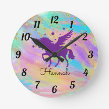 Farbenfrohe goldgezinkte Lila Einhornschlucht